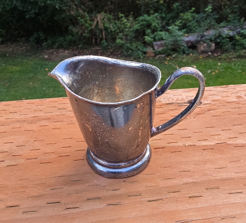 Vintage Victor Silver Co 4 oz Hotelware Creamer Pitcher IS 1968 Date Code 68